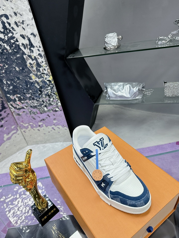 ルイヴィトン靴素材ディテール